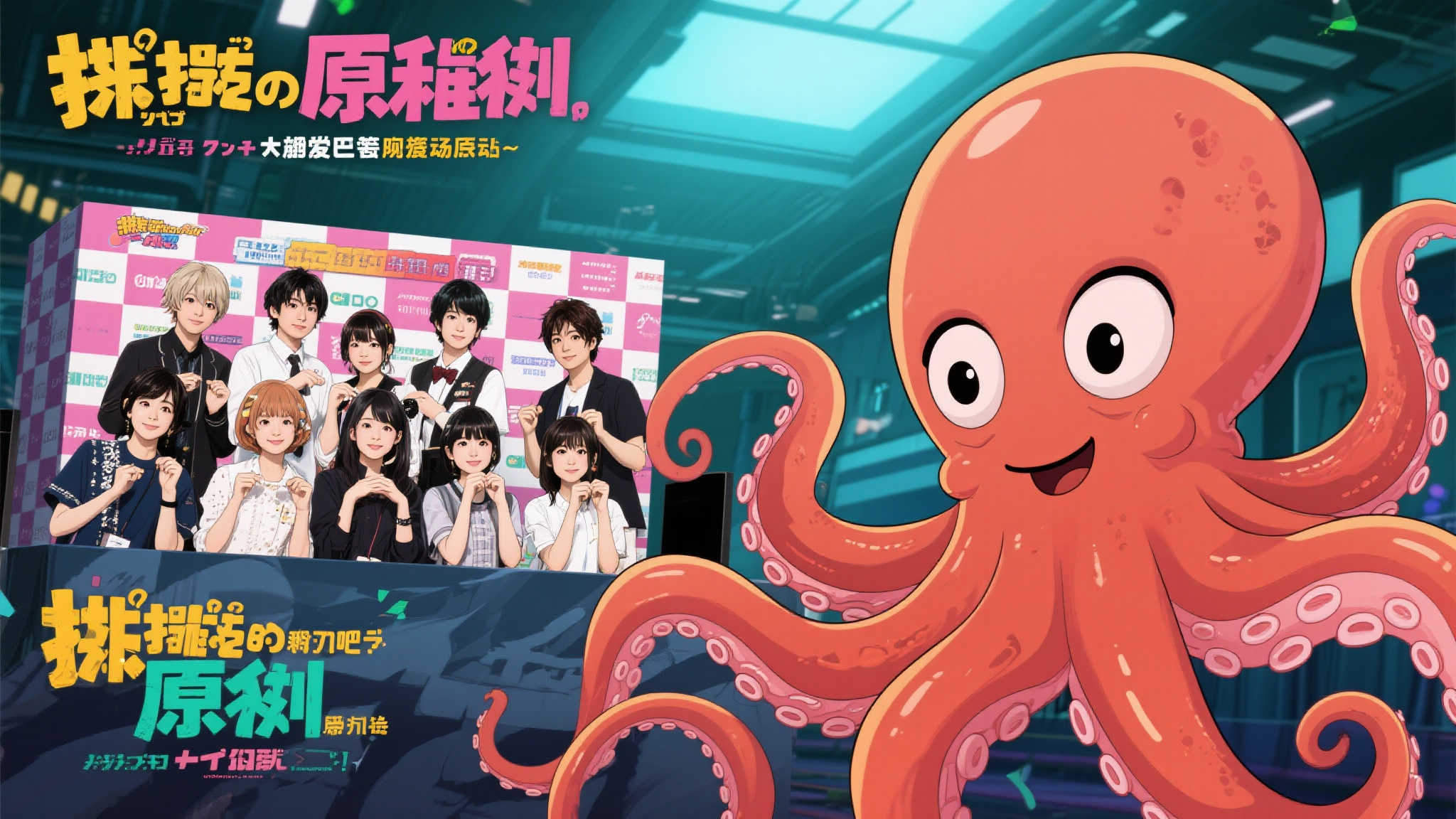 《章鱼噼的原罪》特别先行放映暨声优交流会即将开启