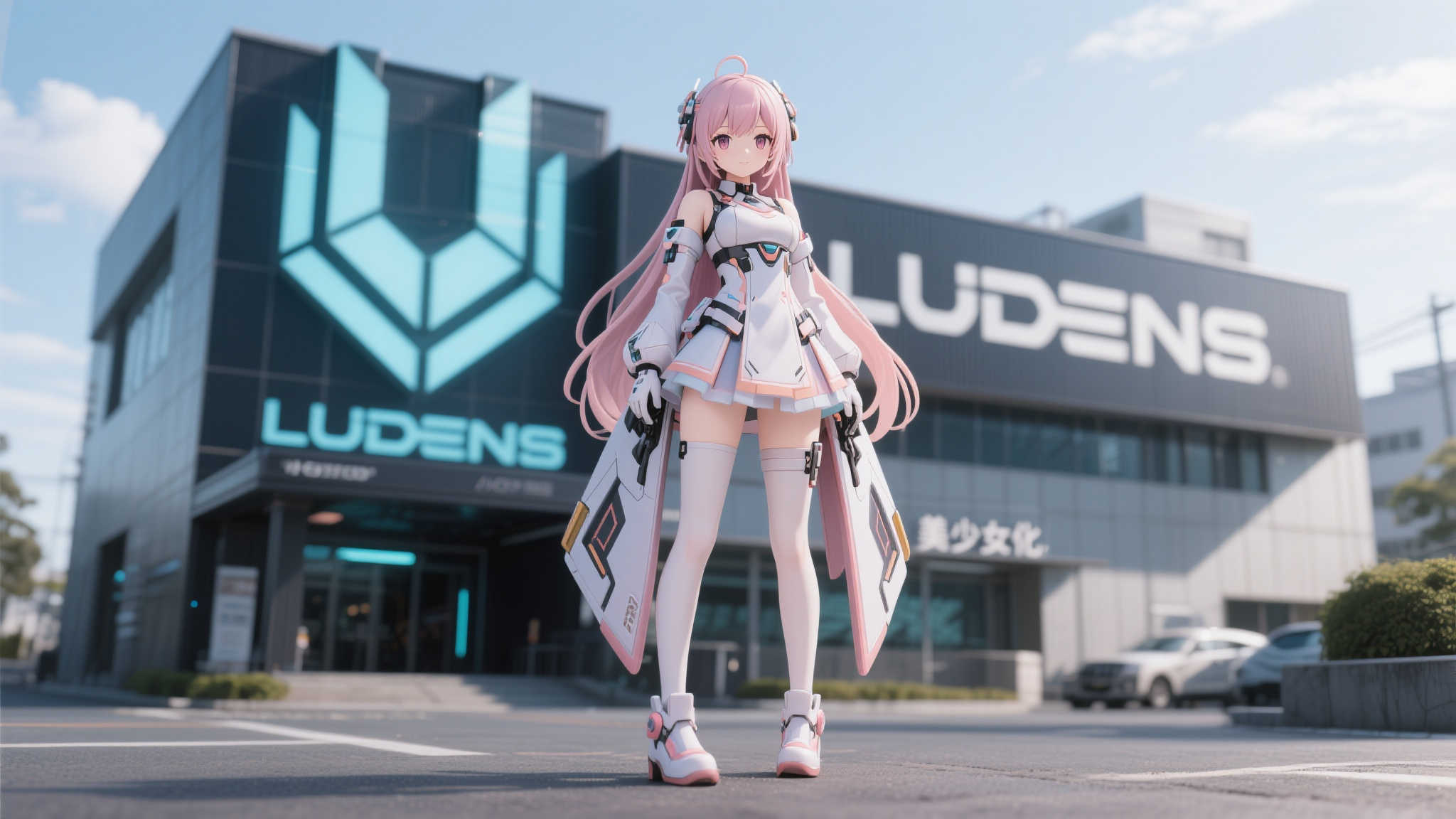 寿屋发布《小岛工作室》LUDENS黑色版美少女模型